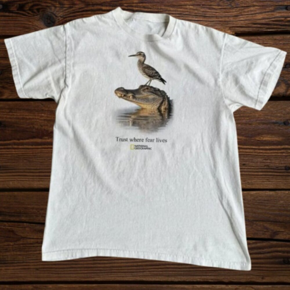 "Trust Where Fear Lives" National Geographic  T-Shirt
